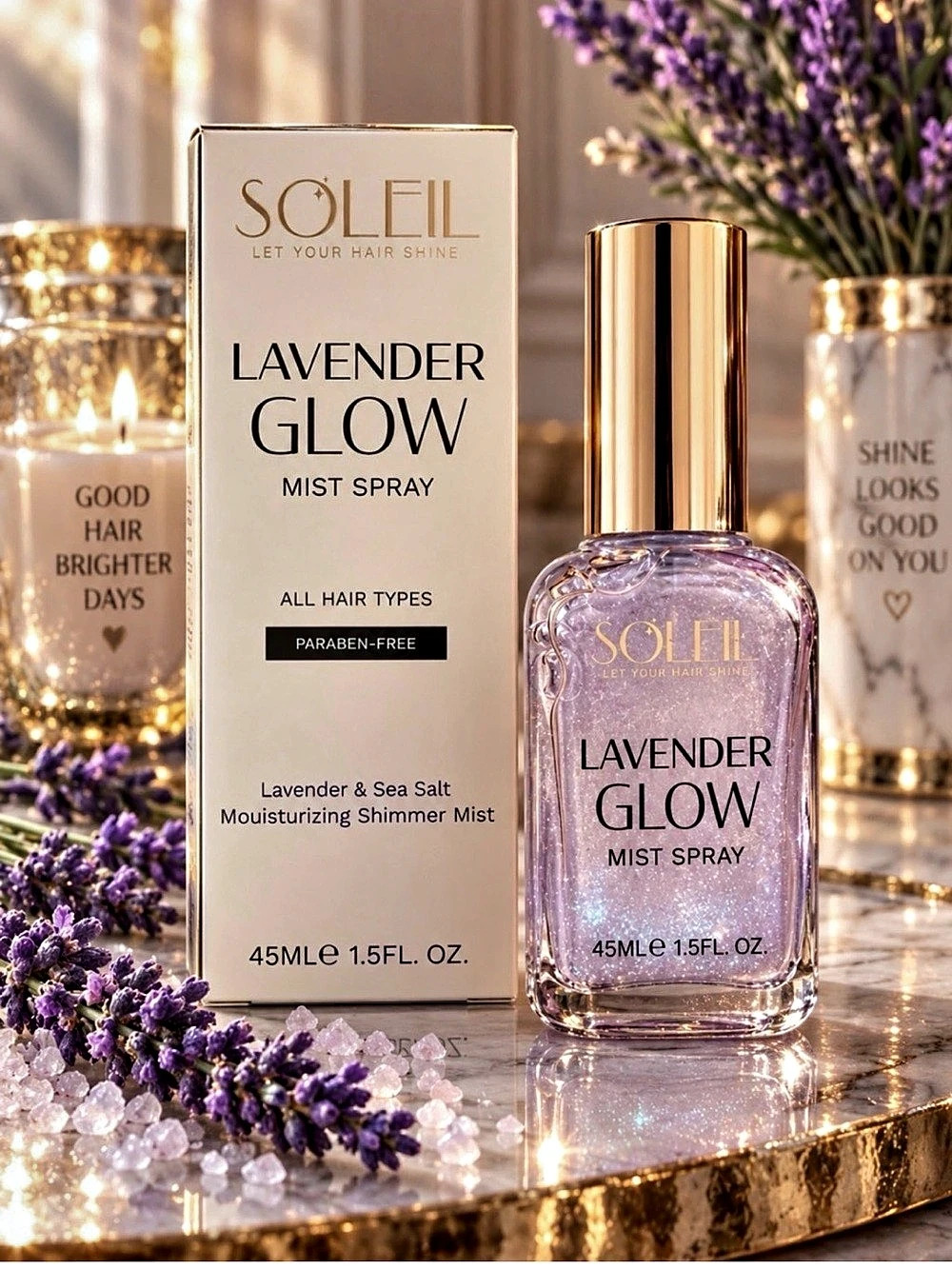 Soleil Lavender Glow Mist Spray Lavender Mist Spray NWT